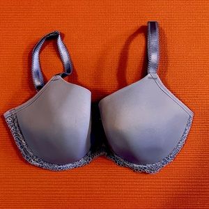 Freya, AA5490, Expression Plunge T-Shirt Bra, Pacific Blue, 32F